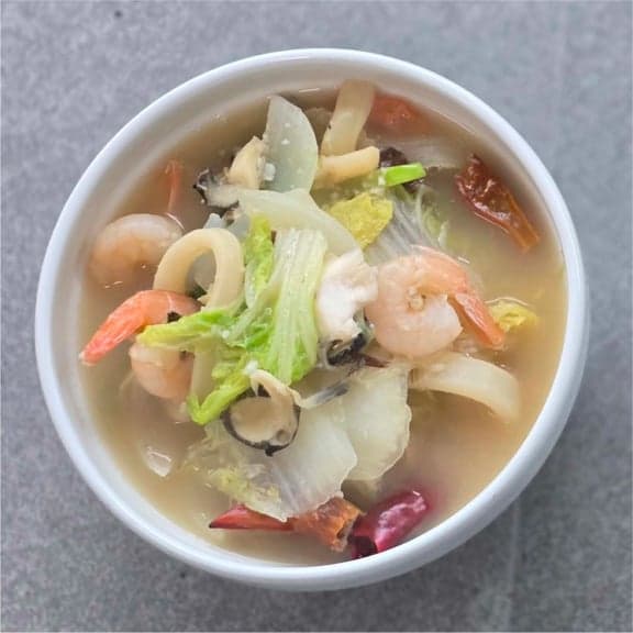 목란스타일 백짬뽕