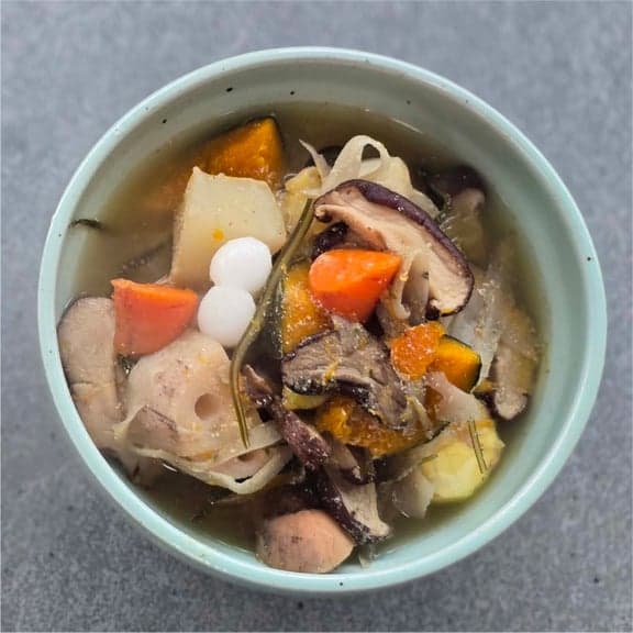 뿌리채소 들깨탕