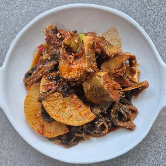 무시래기 코다리조림